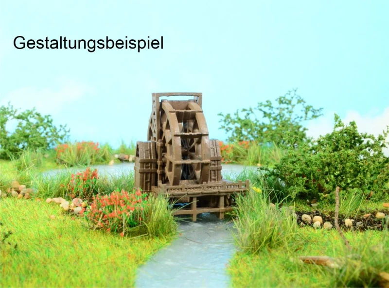 Kleines Wasserrad