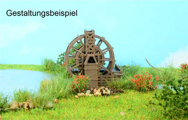 Kleines Wasserrad