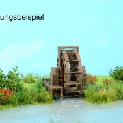 Kleines Wasserrad