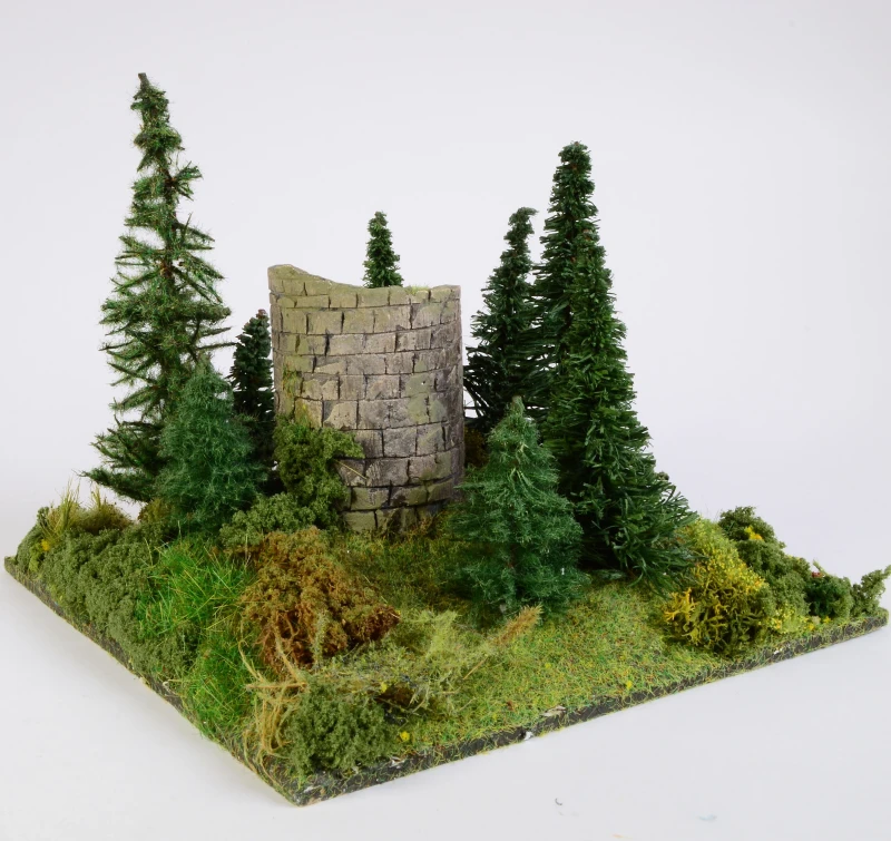 Diorama: "Turmruine"
