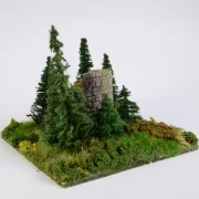 Diorama: "Turmruine"