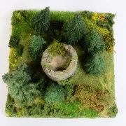 Diorama: "Turmruine"