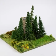 Diorama: "Turmruine"