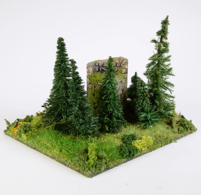 Diorama: "Turmruine"