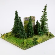 Diorama: "Turmruine"