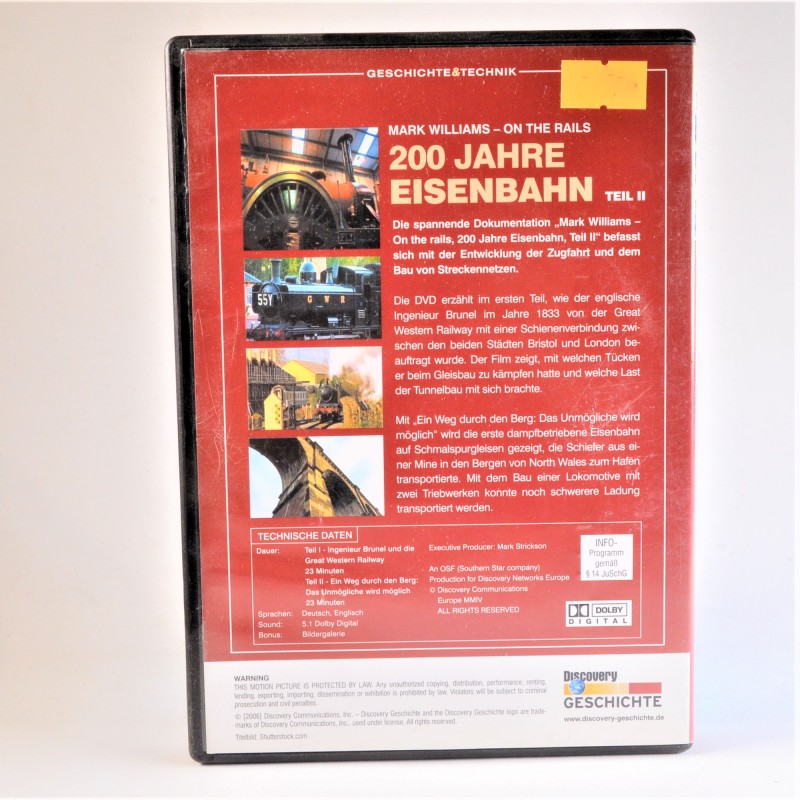DVD: 200 Jahre Eisenbahn