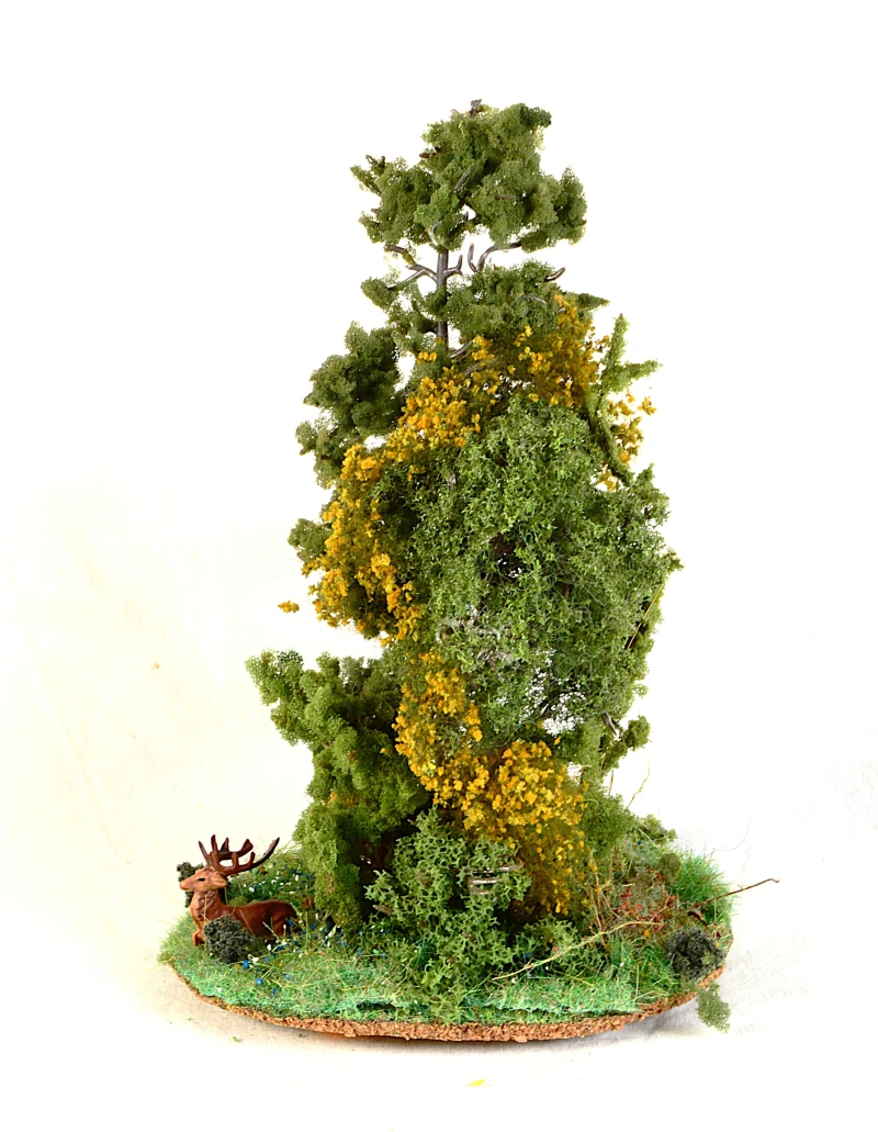 Feldinsel - liegender Hirsch