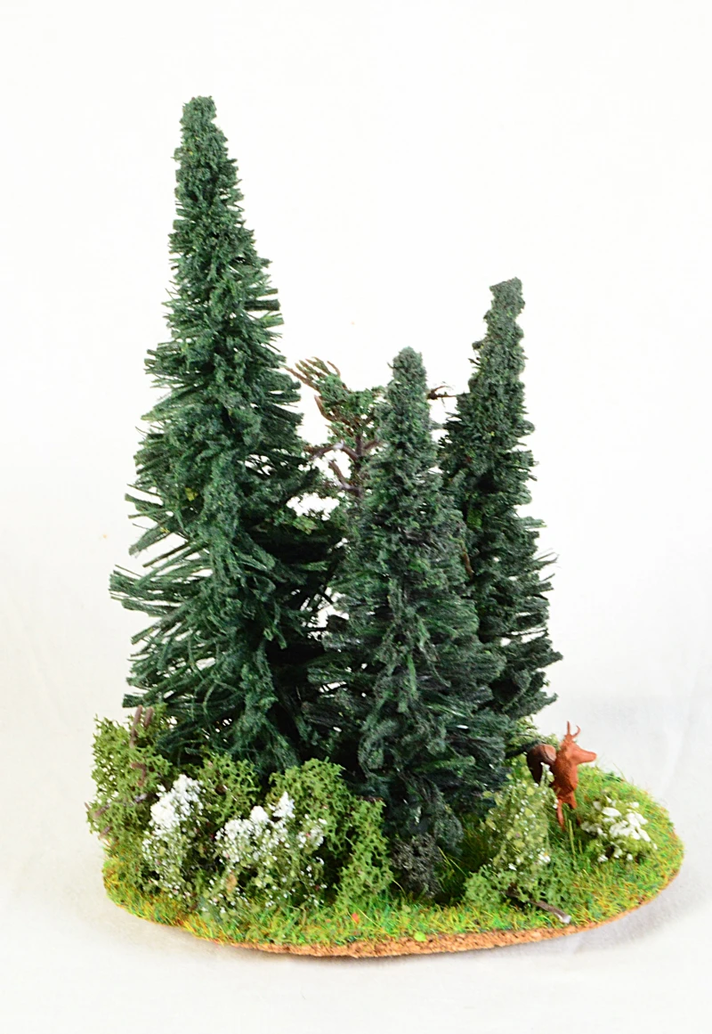 Feldinsel - Rehbock + Tannen