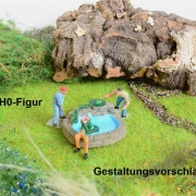 Kleiner Gartenteich