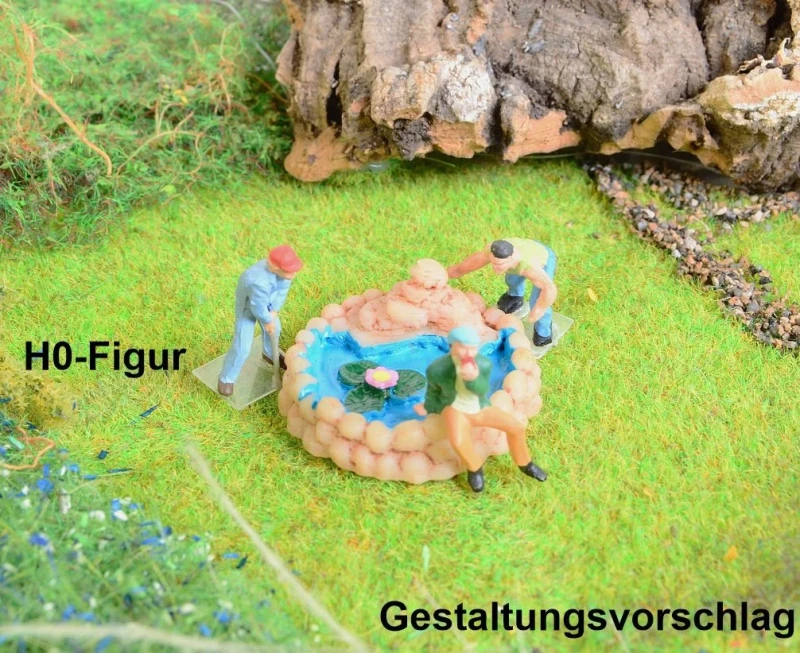 Kleiner Gartenteich