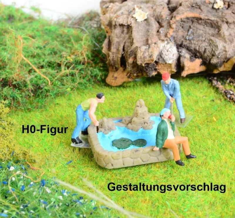 Kleiner Gartenteich
