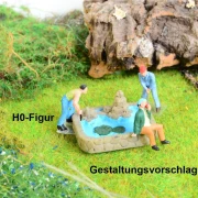 Kleiner Gartenteich