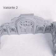 gotische Ruine Fenster