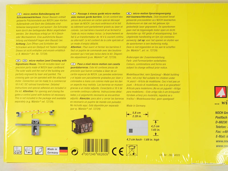 Bahnübergang micro-motion