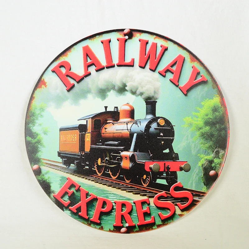 Türschild " Railway Express"