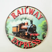 Türschild " Railway Express"