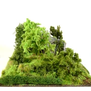 Diorama: gotische Ruine
